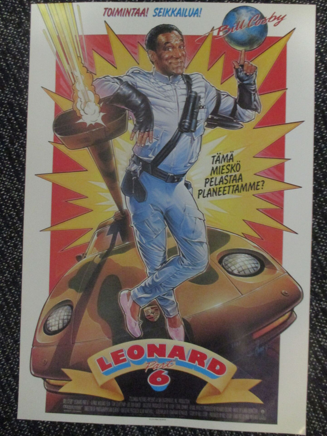 Leonard osa 6 (1987) - vanha elokuvajuliste - Bill Cosby