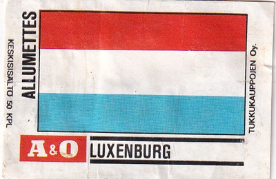 Luxenburg, Allumettes ,  A & O      b586