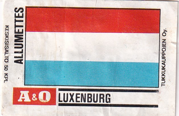 Luxenburg, Allumettes ,  A & O      b586