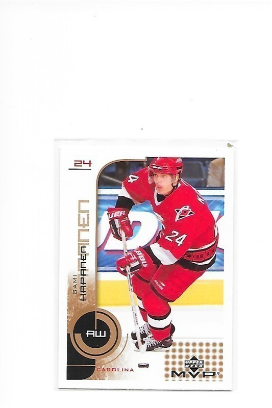 2002-03 Upper Deck MVP #31 Sami Kapanen Carolina Hurricanes