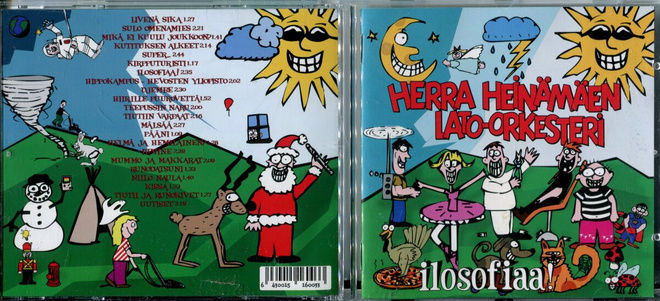 HERRA HEINÄMÄEN LATO-ORKESTERI . CD-LEVY . ILOSOFIAA !