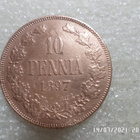10    Penniä  1897   Putsattu    Rahakehyksessä - pikkukuva 1
