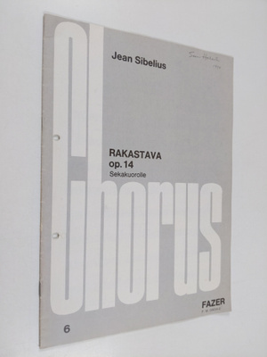 Jean Sibelius : Rakastava : Op. 14 : Sekakuorolle