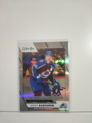 2023-24 O-Pee-Chee - Rainbow #527 Mikko Rantanen SN350