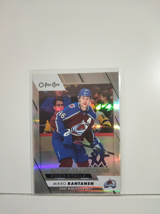 2023-24 O-Pee-Chee - Rainbow #527 Mikko Rantanen SN350