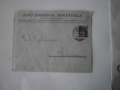 Sortavala, Eino Karhula 17.4.1936