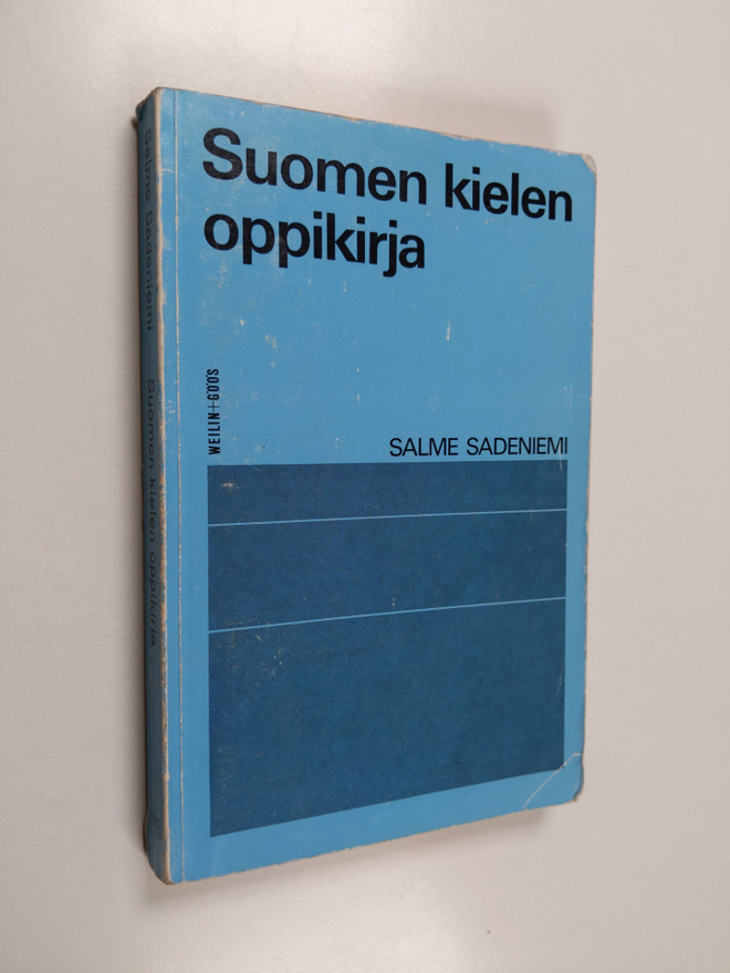 Salme Sadeniemi : Suomen kielen oppikirja iltaoppikouluja...