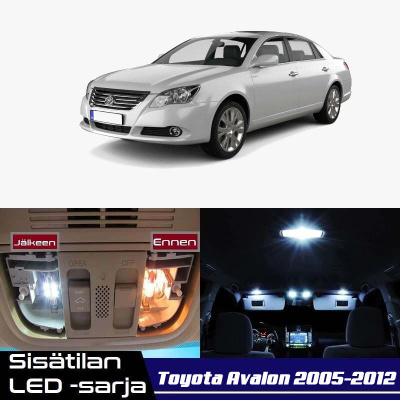 Toyota Avalon (XX30) Sisätilan LED-sarja 17-osai
