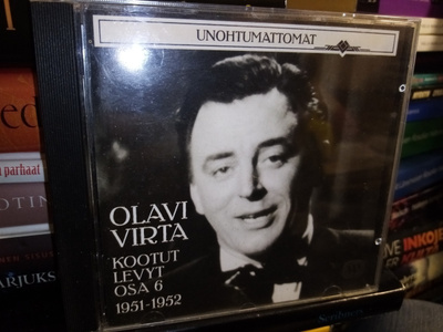 CD Olavi Virta :  Kootut levyt osa 6 : 1951-52