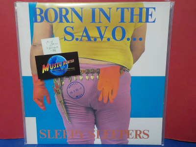 SLEEPY SLEEPERS - BORN IN THE S.A.V.O... 1. PAINOS M-/M- LP