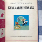 Veikko Tette Jykke #5: Karamakon purkaus. 1977. 1.p. - pikkukuva 3