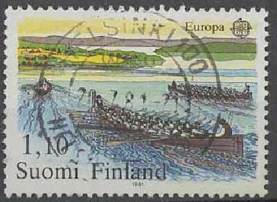 1981 Eurooppa 1,10 mk er.kaunis Hki -81