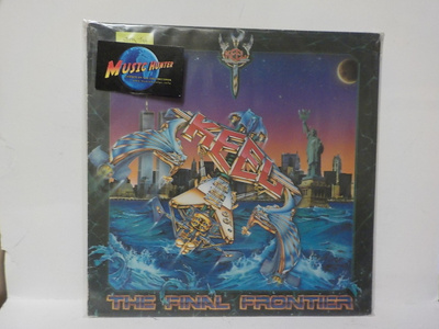 KEEL - THE FINAL FRONTIER EX+/EX SAKSA 1986 LP