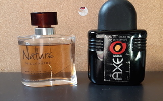 Axe musk edt/after shave ja Nature millenaire after shave