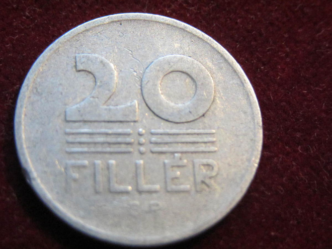20 filler 1958 Unkari-Hungary
