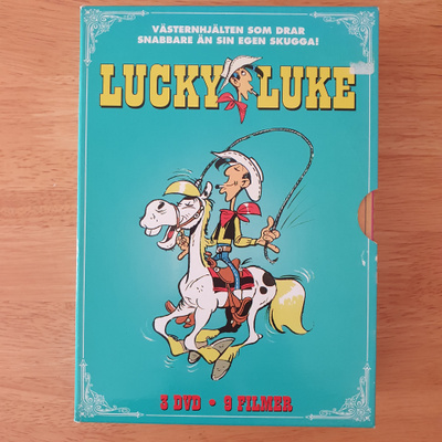 Lucky Luke 3dvd 9 filmer
