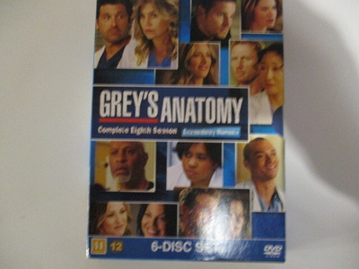 DVD GREYN ANATOMIA KAUSI 8