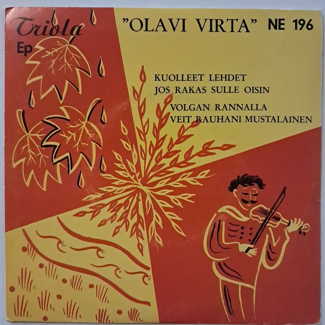 Olavi Virta – Kuolleet Lehdet, NE 196, V.1958, LOISTO KUNTO
