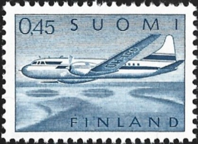 1963 Yleismerkki Convair 0,45 paperi xHa 1 ** LaPe 564 x