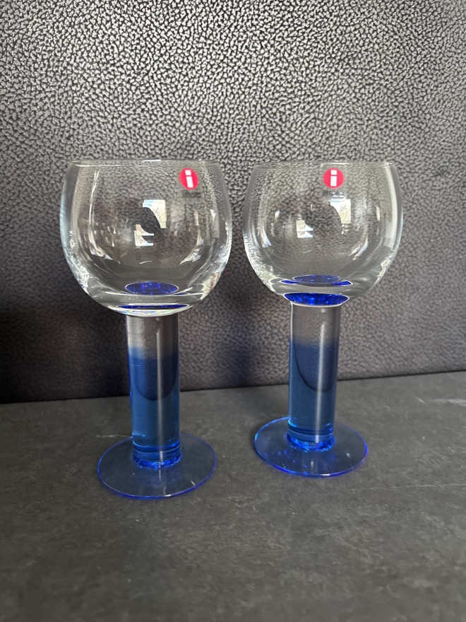 Iittala Mondo viinilasit 2 kpl, Kerttu Nurminen!