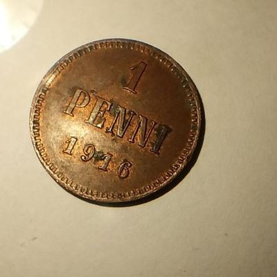 1916 vuoden 1 penni
