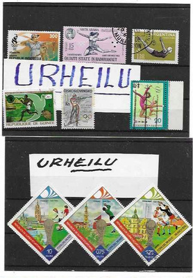 URHEILU- 9 MERKKIÄ-TUTKIMATTOMIA