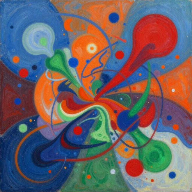 Uusi abstrakti alumiinitaulu 20 cm x 20 cm