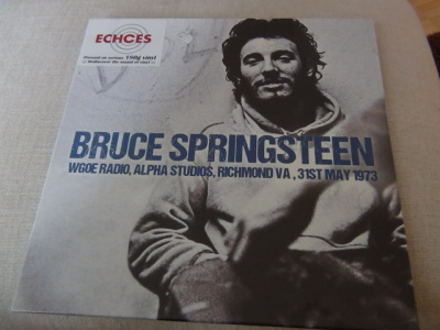 Bruce Springsteen WGOE alpha studios 31.5.1973 LP muoveissa