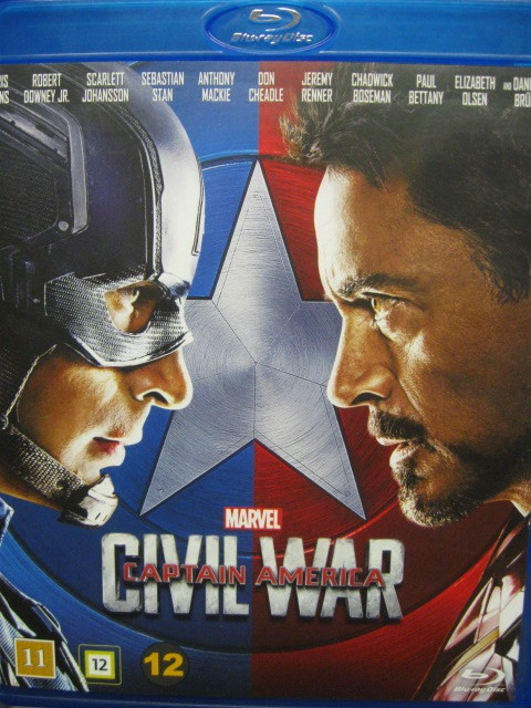 CAPTAIN AMERICA - CIVIL WAR BLU-RAY
