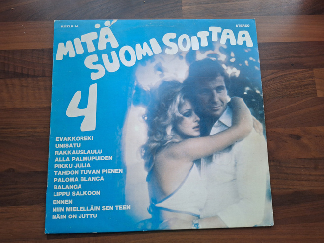 MITÄ SUOMI SOITTAA 4 Jukka Kuoppamäki, Piritta ym. . LP