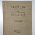 Jozef Trypucko: Maly slownik polsko-finski (Helsinki 1939) - pikkukuva 1