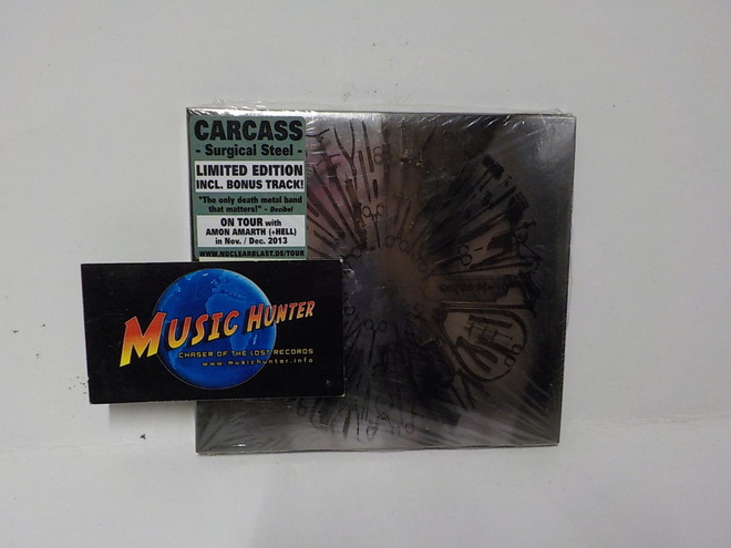 CARCASS - SURGICAL STEEL  2013 UUSI CD