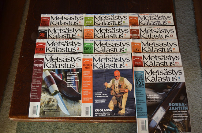 Metsästys ja Kalastus täysi vuosikerta 2004