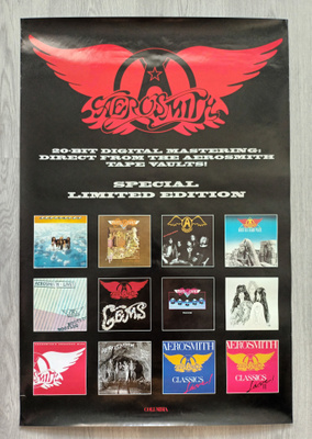 Aerosmith - 20 Bit Digital Mastering promojuliste 1993