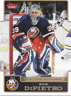 2006-07 Fleer #123 Rick DiPietro New York Islanders MV