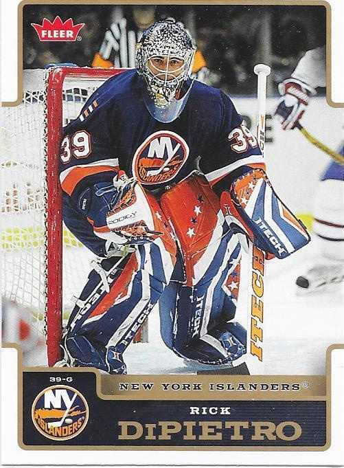 2006-07 Fleer #123 Rick DiPietro New York Islanders MV