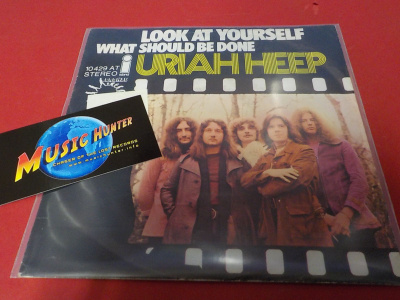 URIAH HEEP - LOOK AT YOURSELF VG+/EX- 7'' SINGLE