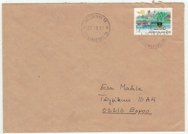1991 Iisalmi kaunis kirje