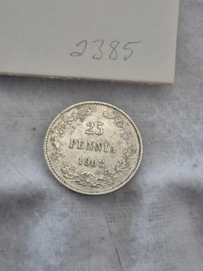 25 penniä 1908, Suomi