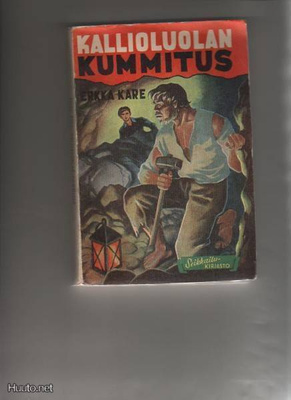 Kare, Erkka: Kallioluolan kummitus, Mantere 1945, nid, K3++