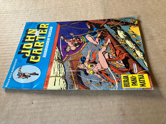JOHN CARTER AVARUUDEN TARZAN 8/1979 HYVÄ