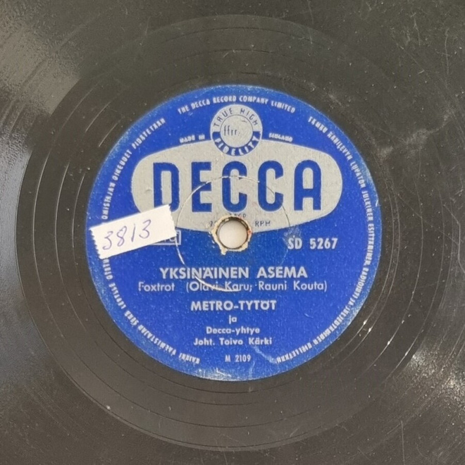Savikiekko 1954 - Henry Theel - Decca SD 5267