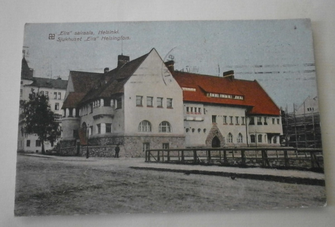 Helsinki, Eiran sairaala, vanha väripk, p. 1907
