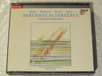 Mozart, Beethoven, Strauss, Adam • London Symphony 2xCD Box