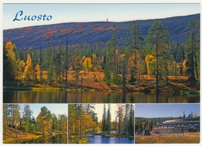 Luosto Sodankylä Lappi ruskamaisemia