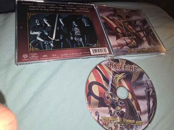 Iron Fire – Blade of Triumph (CD, 2007, Napalm Records)