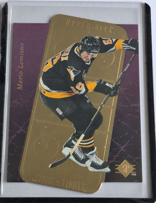 1995-96 Upper Deck SP Stars Etoiles Gold #E22 Mario Lemieux