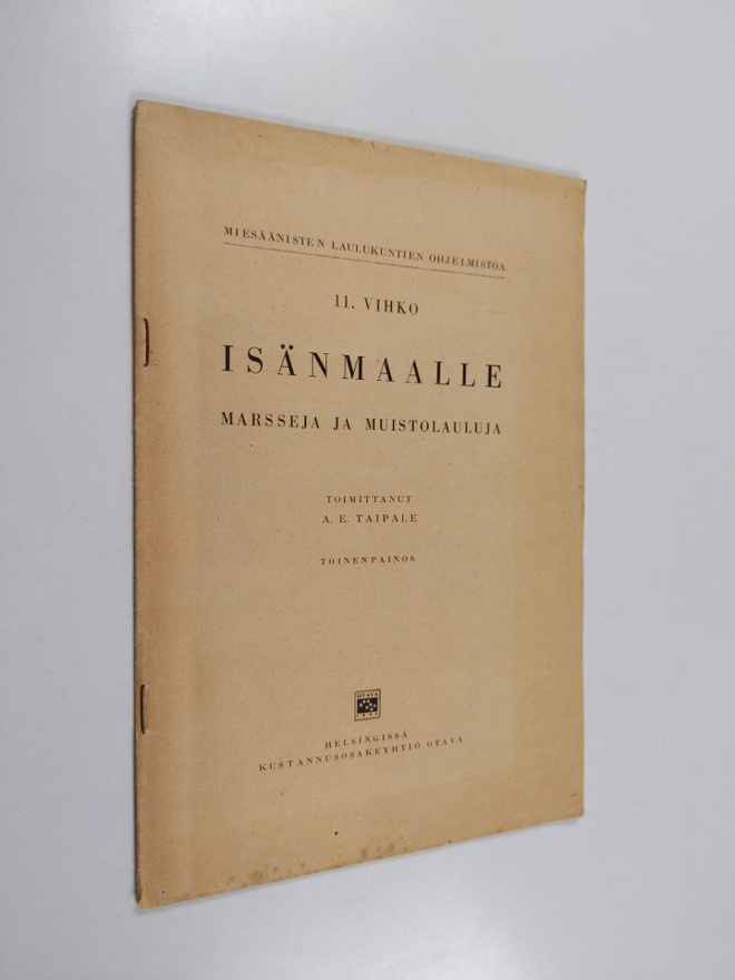 Isänmaalle marsseja ja muistolauluja