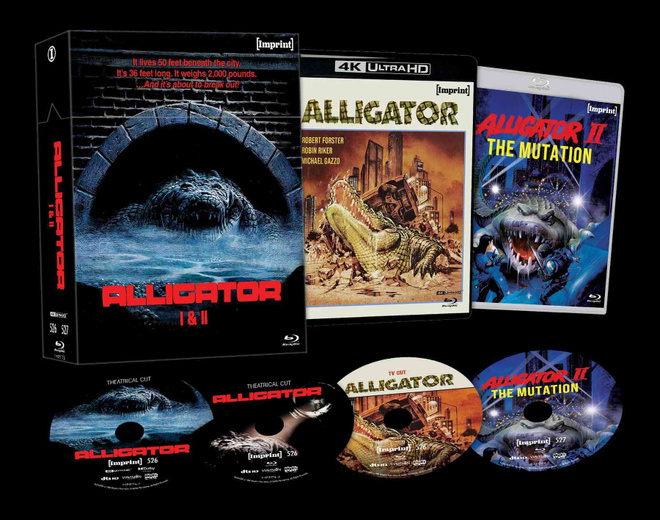 Alligator 4K & Alligator II Blu-ray, Imprint LE