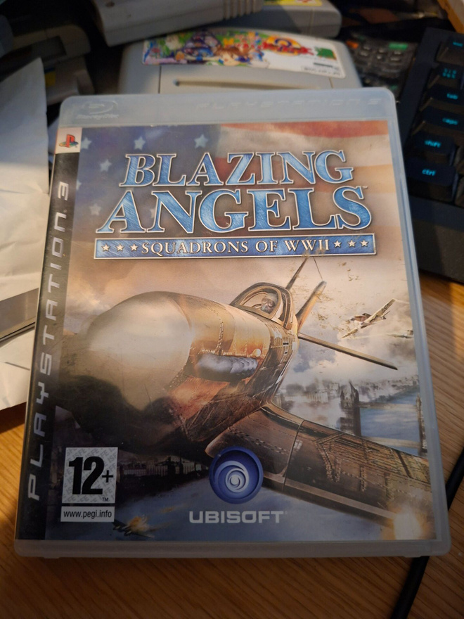 PS3 Blazing Angels Squadrons of WW2 CIB